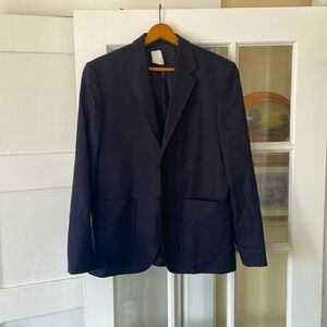 Cos Navy Wool Blazer